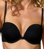 Felina Bonded Edges Convertible Deep Plunge Bra